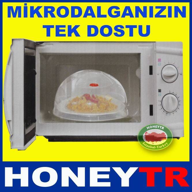 MİCRODALGA FIRIN İÇİN GÜVENLİ GIDA KORUMA KAPAĞI