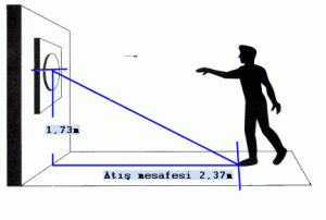 42cm Çift Yönlü Profesyonel Ahşap Dart Seti