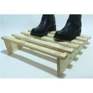 Betona Basmayıp Ayaklarınızı Yerden Kesin,Sağlıklı Yaşam için Masa Altı Ahşap Ayak Koruma Rampası