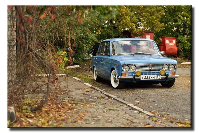 RETRO LADA VAZ 6 değişen ölçü ORİJİNAL KANVAS TABLO