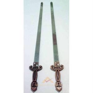 Ağaç Saplı 304 Kalite Paslanmaz Çelik 57cm Uzunluğunda Ömür Boyu Garantili Adana,Urfa Kebap Şişi