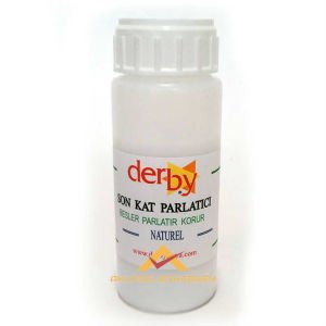 DERBY DERİ ÜRÜNLER İÇİN SON KAT BOYA PARLATICI