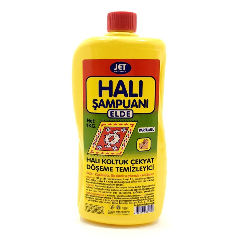 Elde Halı Koltuk Çekyat Döşeme Temizleyici Parfümlü Halı Şampuanı Halı Yıkama Deterjanı