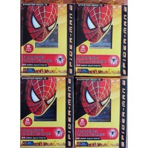 ÖRÜMCEK ADAM 55 ADET OYUN KARTI SPIDERMAN OYUN HALISI KİTAPÇIĞI
