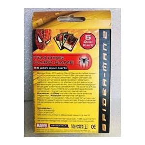 ÖRÜMCEK ADAM 55 ADET OYUN KARTI SPIDERMAN OYUN HALISI KİTAPÇIĞI