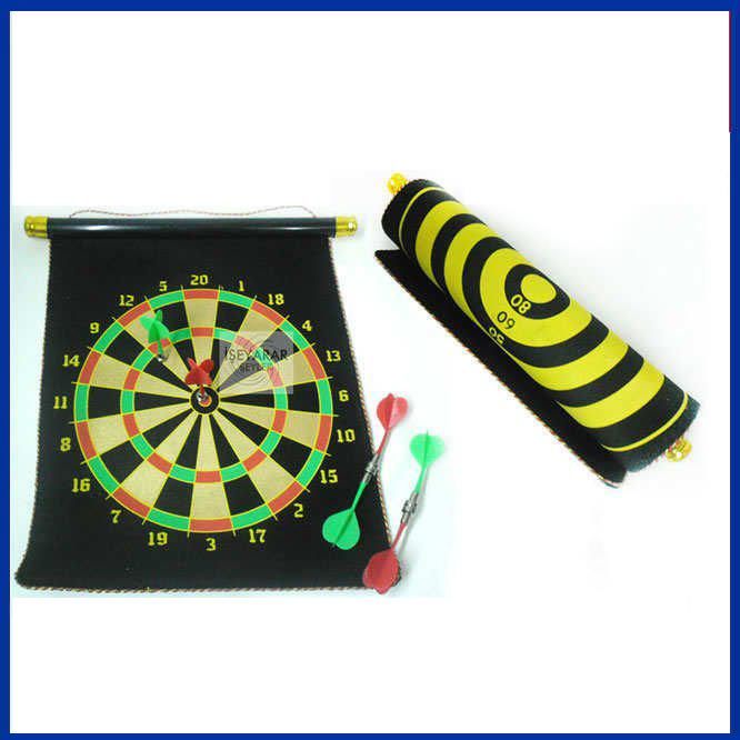 Mıknatıslı Manyetik Duvar Tipi Bez Dart Seti