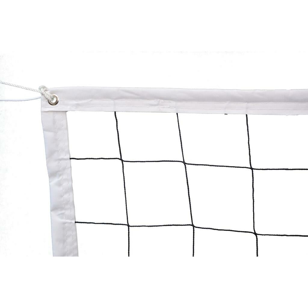 Beyaz Renk 950x100cm Boyutlarında Sağlam Çantalı Voleybol Filesi Sağlamdır Yırtılmaz ve Kopmaz