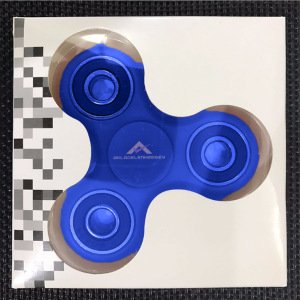 6 Farklı Renkli Orjinal Stres Çarkı Hand Spinner Eğlenceli Metal Rulmanlı Denge Çarkı Sitres Çarkı koyu mavi