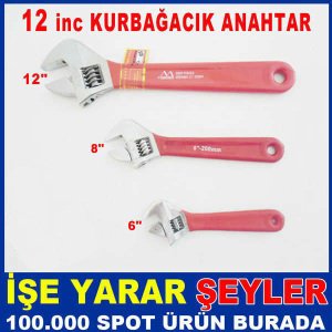 İZOLELİ 12'300mm ÇELİK KURBAĞCIK ayarlıANAHTAR
