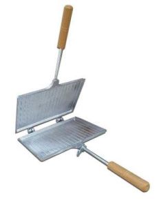 Döküm Alüminyum Ocak Üstü Tost Makinesi - Aygaz Üstü Izgara