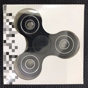 6 Farklı Renkli Orjinal Stres Çarkı Hand Spinner Eğlenceli Metal Rulmanlı Denge Çarkı Sitres Çarkı siyah