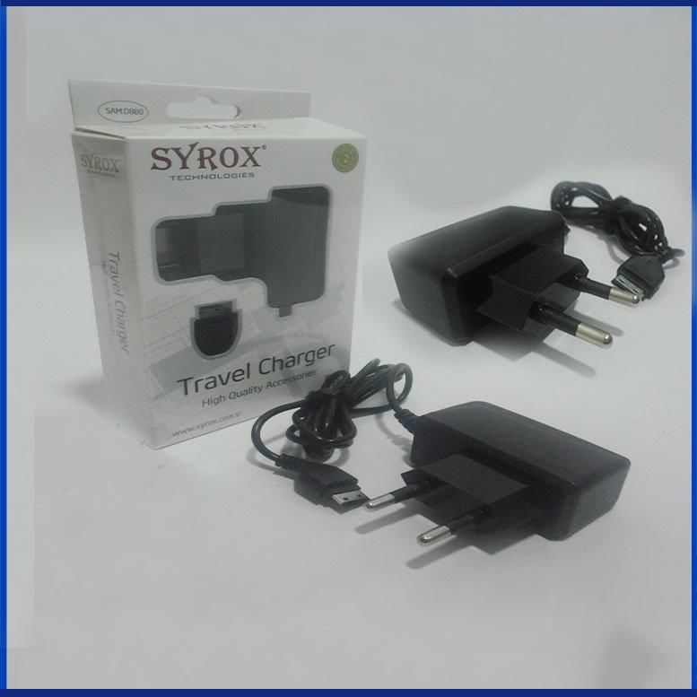 Syrox 2 Yıl Garantili Samsung D880 Şarj Cihazı