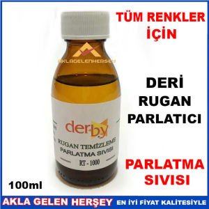 TÜM RENKLER İÇİN DERİ RUGAN TEMİZLEME PARLATICI