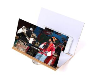 Ahşap Telefon Büyüteci