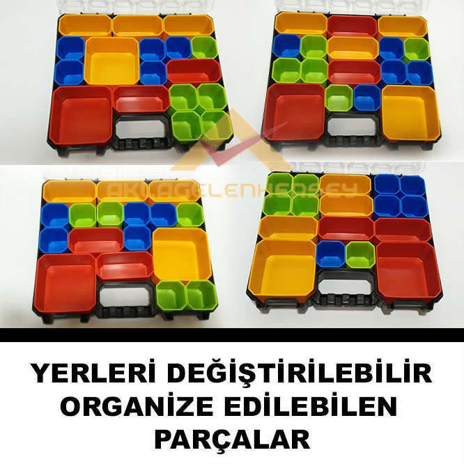 ORGANİZE EDİLEBİLEN PROFESYONEL EDEVAT ÇANTASI