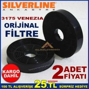 SILVERLINE 3175 VENEZIA ANKASTRE DAVLUMBAZ FİLTRESİ