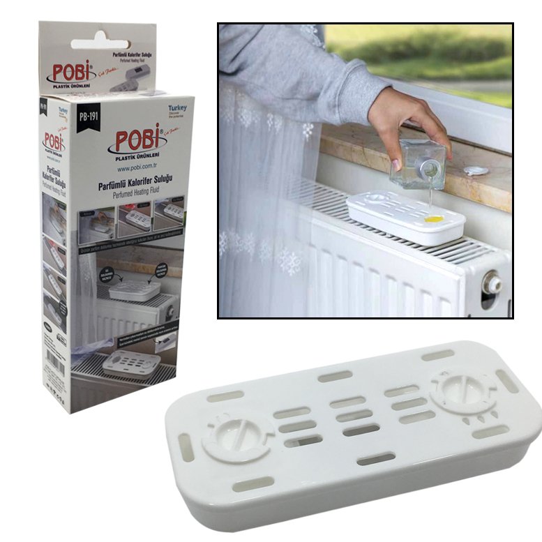 Parfümlü Kalorifer Petek Suluğu Koku Hazneli Nemlendirici PB-191 Radyatör Suluğu