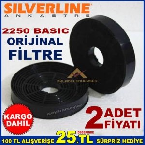 SILVERLINE 2250 BASIC ANKASTRE DAVLUMBAZ FİLTRESİ