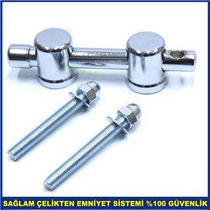 Alüminyum,ahşap,pvc,demir kapılar için emniyet tertibatı tüm kapılara uyumlu çelik güvenlik aparatı