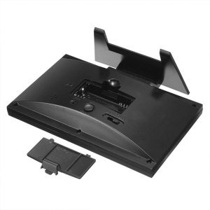 Dijital LCD Ekranlı Çalar Saat Büyük Ekran Takvim,Sıcaklık Erteleme Alarmı Pilli Masa Saati