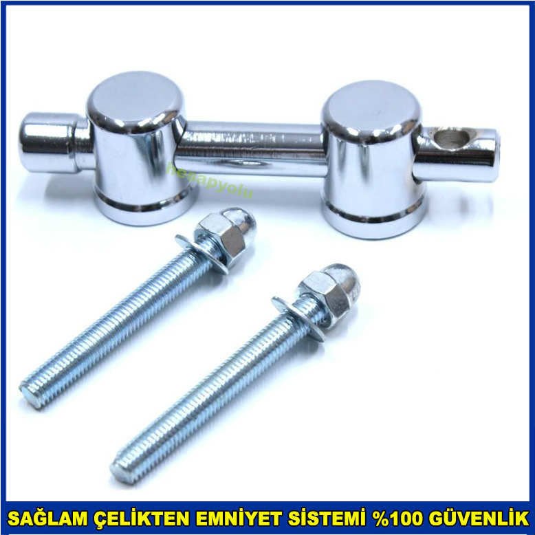 Alüminyum,ahşap,pvc,demir kapılar için emniyet tertibatı tüm kapılara uyumlu çelik güvenlik aparatı