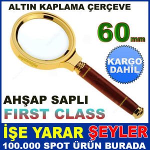ALTINKAPLAMA METAL ÇERÇEVE FIRST CLASS BÜYÜTEÇ K