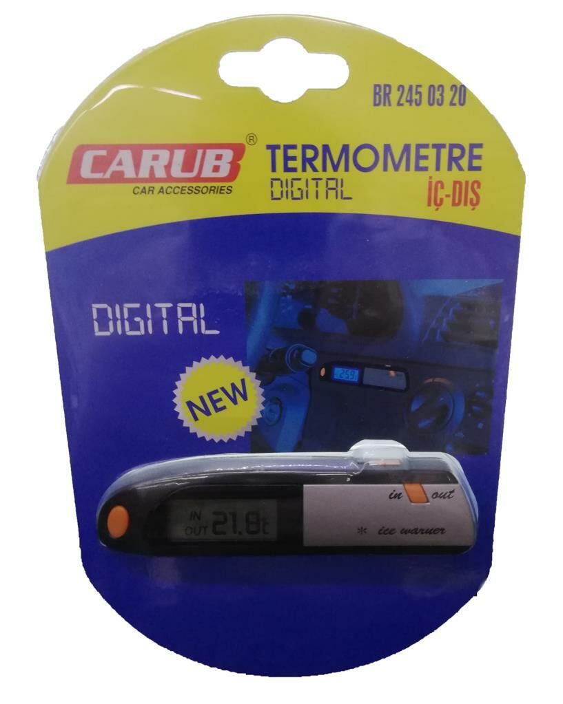 Carub Termometre  Digital İç Dış BR 245 03 20