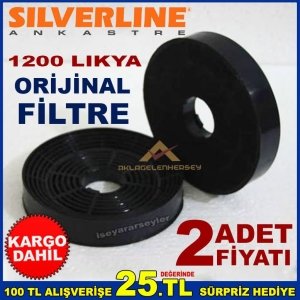 SILVERLINE 1200 LIKYA ANKASTRE DAVLUMBAZ FİLTRESİ
