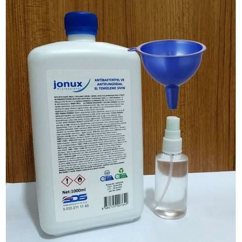 Cep Çanta tipi Spreyli Şişe Hediyeli 1 LT Jonux Dezenfektan Seti Üzerinizde Taşıyın Sağlıklı Yaşayın