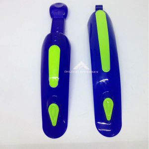 Ön ve Arka Bisiklet Çamurluğu 32cm Arka 37cm Ön Plastik Bisiklet Çamurluk Sarı Lacivert