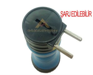 6 LED ŞARJLI PARLAKLIĞI AYARLANABİLİR 300 DAKİKADAN FAZLA DAYANIKLI ŞARJ SÜRELİ EL FENERİ