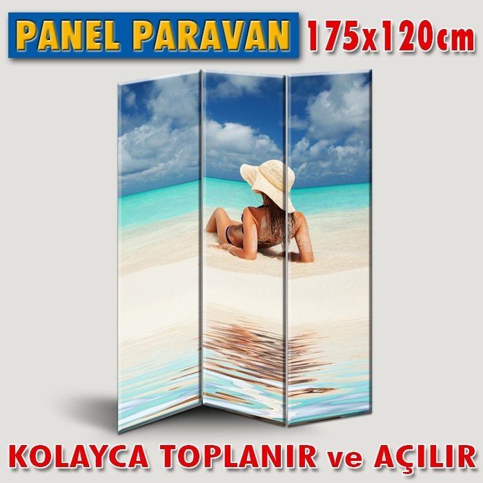 GÖRSELLİ KATLANIR PANEL BÖLME SİSTEMİ - CARRIBEAN-RELAX