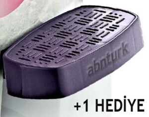 Hediye +1 Pedal ile Beyaz Mermer Desenli 20 Litre içi Çıkabilen BüyükBoy Pedallı Çöp Kovası Ø33 h:40