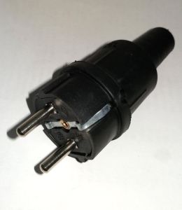 Monofaze Kauçuk Topraklı Fiş Tam Yalıtım Yüksek Amper Korumalı Uzatma Kablosu ve Tüm Cihazlar için