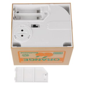 Pille Çalışan Elektronik Para Yiyen Sevimli Hırsız Kedi Kumbara