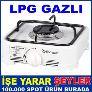 GARANTİLİ TEK GÖZLÜ KOLAY KULLANIŞLI TÜPLÜ OCAK