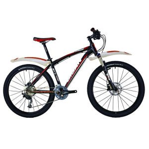 Ön ve Arka Bisiklet Çamurluğu 32cm Arka 37cm Ön Plastik Bisiklet Çamurluk Kırmızı Beyaz