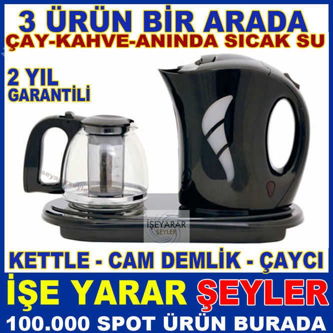 SEIKON MÜPTELA ELEKTRİKLİ ÇAY KAHVE MAKİNESI