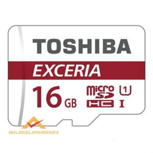 TOSHIBA 16GB EXCERIA MİCRO SDHC C10 HAFIZA KARTI