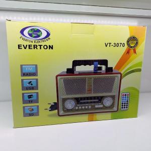 Nostalji Fm Radyo Usb Sd Kart Girişli Müzik Kutusu Everton VT3070