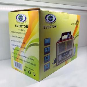 Nostalji Fm Radyo Usb Sd Kart Girişli Müzik Kutusu Everton VT3070