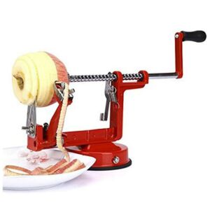 Paslanmaz Çelik Elma Patates Sebze Soyucu Spiral Dilimleyici