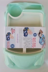 Araba Dizayn Çıkabilir 8 Bölmeli Çocukların Zevkle Mama Yiyeceği Mama Kabı