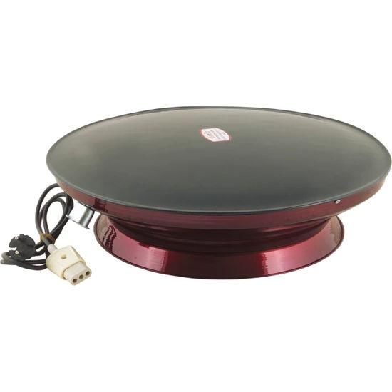 Elektrikli Saç Fişli Gözleme Yufka Katmer Sacı Emaye 55cm Çelik Kablolu Hamur Ekmek Yapmak için Saç