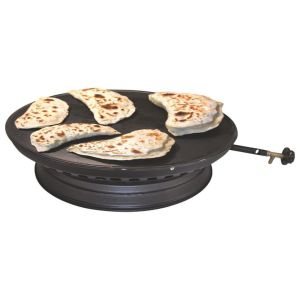 TüpGazlı Saç Tüplü Gözleme Yufka Katmer Sacı Sağlam Emaye 53cm