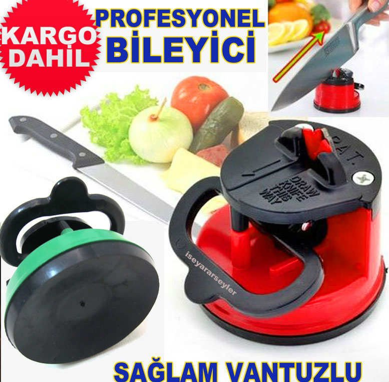 PROFESYONEL BIÇAK BİLEME CİHAZI GÜVENLİ VANTUZLU