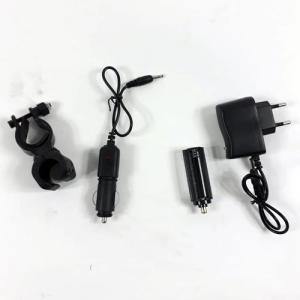 Şarjlı-Pilli Profesyonel Zoomlu Metal El Feneri Flaşör Bisiklet Işığı