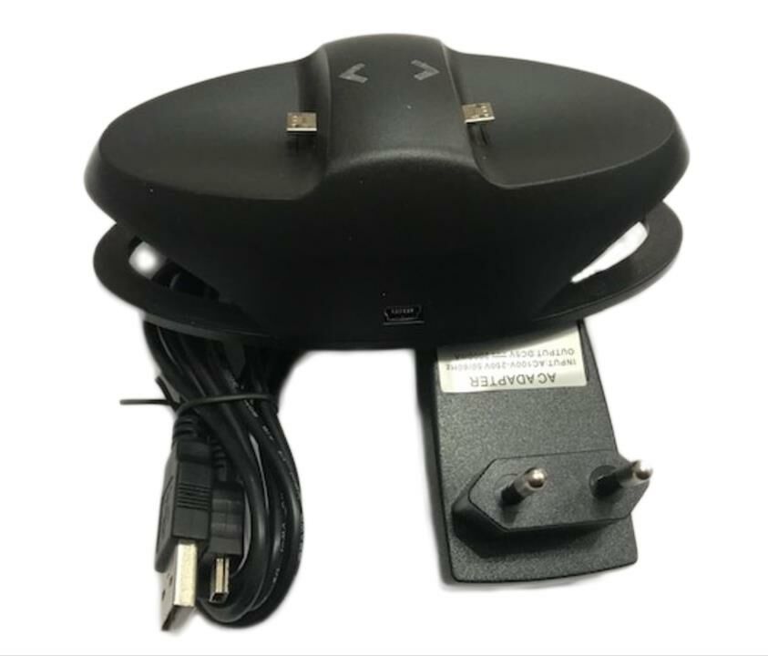 PS4 ŞARJ İSTASYONU CHARGING STATION 220V ADAPTÖR İLE HIZLI ŞARJ ÇİFT ŞARJ İSTASYONU LED IŞIKLI