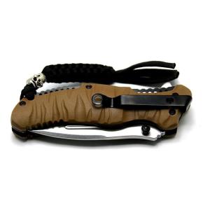 Columbia FST-3000B USMC Paracord Tactical Knife Av Kamp Çakı Bıçak Plastik Saplı Avcı Bıçağı