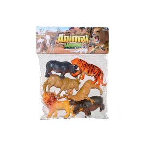 Afrika Vahşi Hayvanlar 6 Lı Figür Seti